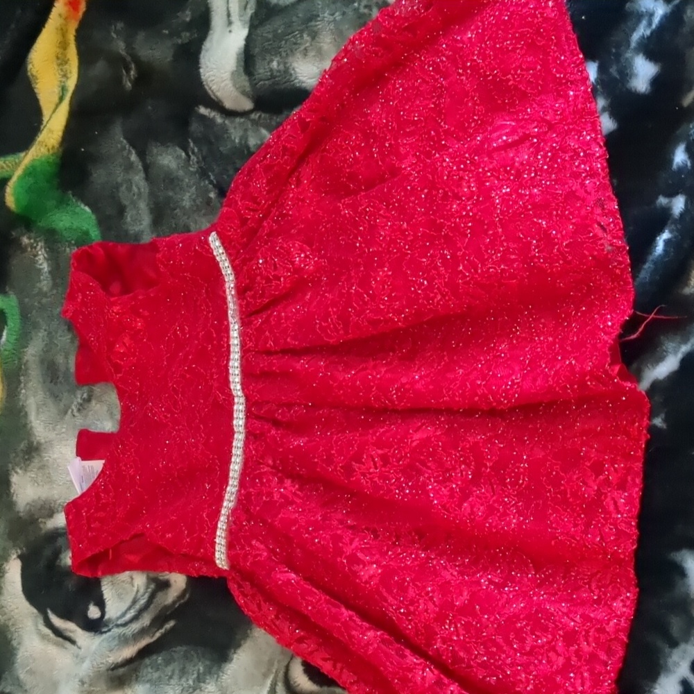 Super cute 24 month sparkly red dress